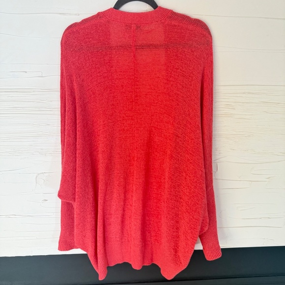 MNG (Mango) Cardigan | Size M/L/ Bright Coral Red Colour - Picture 3 of 6